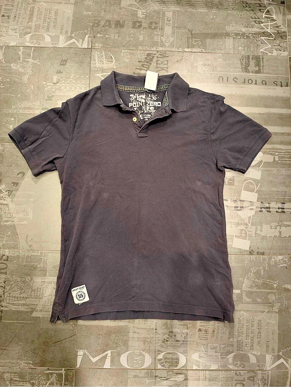 Point Zero polo shirt Cotton Polo in Black